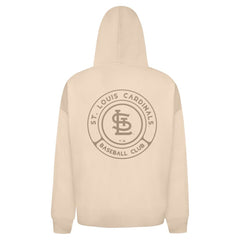 St. Louis Cardinals Levelwear Uphill Oversized Full-Zip Hoodie - Khaki Hoodies