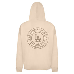 Los Angeles Dodgers Levelwear Uphill Oversized Full-Zip Hoodie - Khaki Hoodies