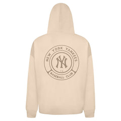 New York Yankees Levelwear Uphill Oversized Full-Zip Hoodie - Khaki Hoodies