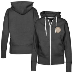 Texas Rangers Levelwear Women's Gardinia Full-Zip Hoodie - Black Hoodies