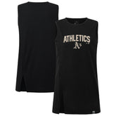 Athletics Levelwear Women's Influx Team Arch Tank Top - Black Tanks