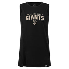 San Francisco Giants Levelwear Women's Influx Team Arch Tank Top - Black Tanks
