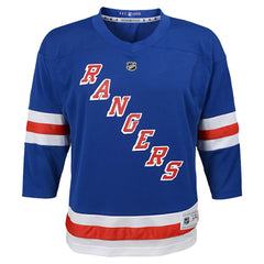 NHL New York Rangers Youth Replica Custom Jersey - Blue
