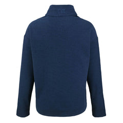 Detroit Lions Cutter & Buck Women's Hunts Point Eco Half-Snap Sweatshirt Navy