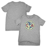 Club America 1863FC Youth Color Badge T-Shirt Heather Gray shop