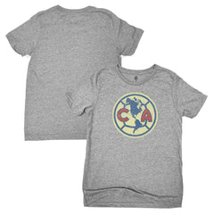 Club America 1863FC Youth Color Badge T-Shirt Heather Gray shop