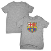 Barcelona 1863FC Youth Color Badge T-Shirt Heather Gray