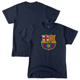 Barcelona 1863FC Youth Color Badge T-Shirt Navy sale