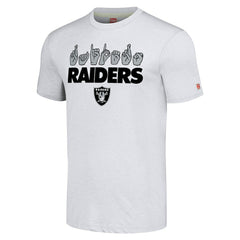 Las Vegas Raiders Homage Unisex The NFL ASL Collection by Love Sign American Sign Language T-Shirt Ash