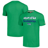 Seattle Seahawks Homage Unisex The NFL ASL Collection by Love Sign American Sign Language T-Shirt Green