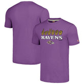 Baltimore Ravens Homage Unisex The NFL ASL Collection by Love Sign American Sign Language T-Shirt Purple