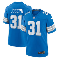 NFL Kerby Joseph Detroit Lions Team Game Jersey - Blue