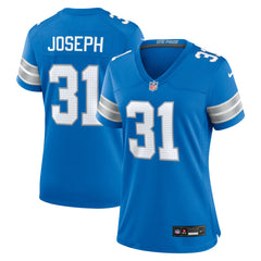 NFL Kerby Joseph Detroit Lions Women's Team Game Jersey - Blue