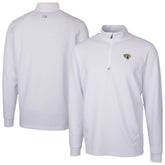Jacksonville Jaguars Cutter & Buck Traverse Stretch Quarter-Zip Top White