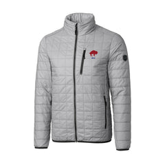Buffalo Bills Cutter & Buck Big & Tall Rainier PrimaLoft Eco Insulated Full-Zip Puffer Jacket Gray