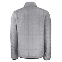 Green Bay Packers Cutter & Buck Big & Tall Rainier PrimaLoft Eco Insulated Full-Zip Hoodie Puffer Jacket Gray