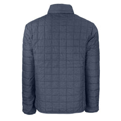Buffalo Bills Cutter & Buck Big & Tall Rainier PrimaLoft Eco Insulated Full-Zip Hoodie Puffer Jacket Charcoal