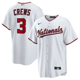 MLB Dylan Crews Washington Nationals Nike Home Replica Jersey - White
