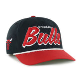 Chicago Bulls '47 Dropshadow Rope Hitch Adjustable Hat Black/Red