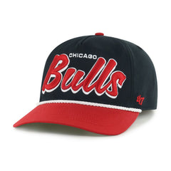 Chicago Bulls '47 Dropshadow Rope Hitch Adjustable Hat Black/Red