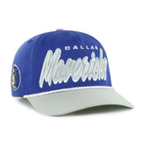 Dallas Mavericks '47 Dropshadow Rope Hitch Adjustable Hat Blue/Gray