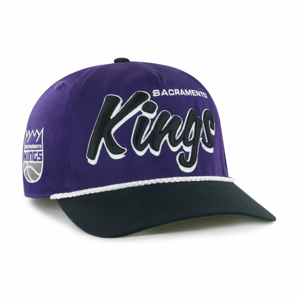Sacramento Kings '47 Dropshadow Rope Hitch Adjustable Hat Purple/Black