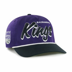 Sacramento Kings '47 Dropshadow Rope Hitch Adjustable Hat Purple/Black