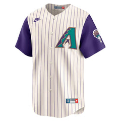 Luis Gonzalez Arizona Diamondbacks Nike Throwback Cooperstown Collection Limited Jersey - Cream Jerseys