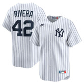 MLB Mariano Rivera New York Yankees Nike Throwback Cooperstown Collection Limited Jersey - White