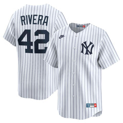 MLB Mariano Rivera New York Yankees Nike Throwback Cooperstown Collection Limited Jersey - White