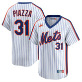 MLB Mike Piazza New York Mets Nike Throwback Cooperstown Collection Limited Jersey - White