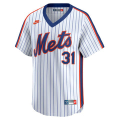 MLB Mike Piazza New York Mets Nike Throwback Cooperstown Collection Limited Jersey - White