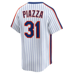 MLB Mike Piazza New York Mets Nike Throwback Cooperstown Collection Limited Jersey - White
