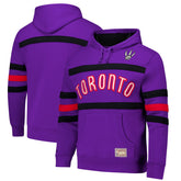 Toronto Raptors Hardwood Classics Nights Head Coach Pullover Hoodie Purple