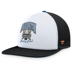NHL Washington Capitals Fanatics Decades Collection Foam Front Snapback Hat - White/Black