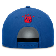 NHL New York Rangers Fanatics Decades Collection A-Frame Rope Adjustable Hat - Royal