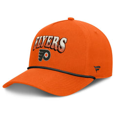 NHL Philadelphia Flyers Fanatics Decades Collection A-Frame Rope Adjustable Hat - Orange