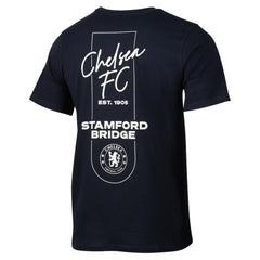 Chelsea Relaxed Heavyweight T-Shirt Navy