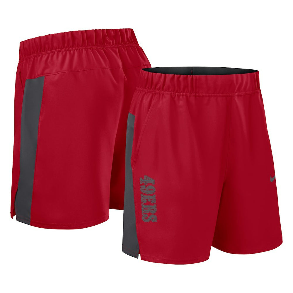 San Francisco 49ers Woven Victory Dri-FIT Shorts Scarlet