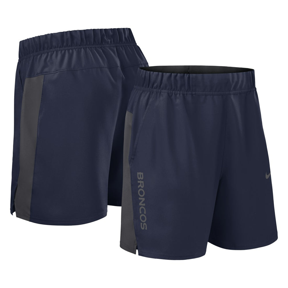 Denver Broncos Woven Victory Dri-FIT Shorts Navy