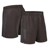 Cleveland Browns Woven Victory Dri-FIT Shorts Brown