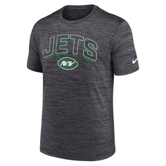 New York Jets Primetime Velocity Dri-FIT T-Shirt Charcoal