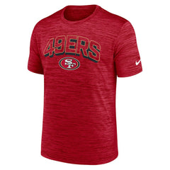 San Francisco 49ers Primetime Velocity Dri-FIT T-Shirt Scarlet