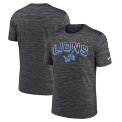 Detroit Lions Primetime Velocity Dri-FIT T-Shirt Charcoal