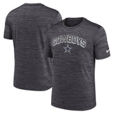 Dallas Cowboys Primetime Velocity Dri-FIT T-Shirt Charcoal