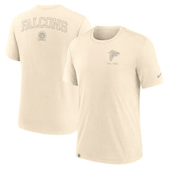 Atlanta Falcons Glory Tri-Blend T-Shirt Cream