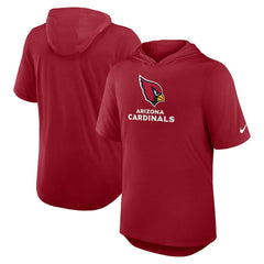 Arizona Cardinals Lockup Tri-Blend Hoodie T-Shirt Cardinal