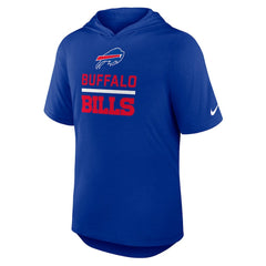 Buffalo Bills Lockup Tri-Blend Hoodie T-Shirt Royal