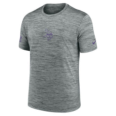 Minnesota Vikings Sideline Velocity Dri-FIT T-Shirt - Gray