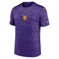 Minnesota Vikings Sideline Velocity Dri-FIT T-Shirt - Purple
